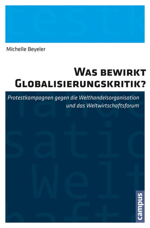 Produktbild: Was bewirkt Globalisierungskritik?