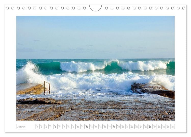 Produktbild: SALENTO das Meer - il Mare neu (Wandkalender 2026 DIN A4 quer), CALVENDO Monatskalender