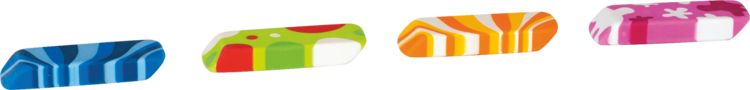 Produktbild: Brunnen Radiergummi Multicolour, refreshed