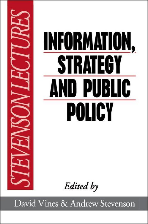 Produktbild: Info Strategy & Public Policy