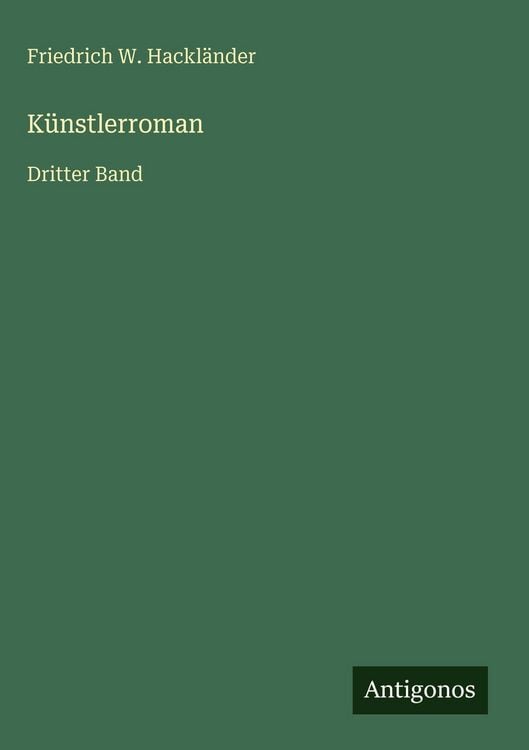 Produktbild: K&uuml;nstlerroman