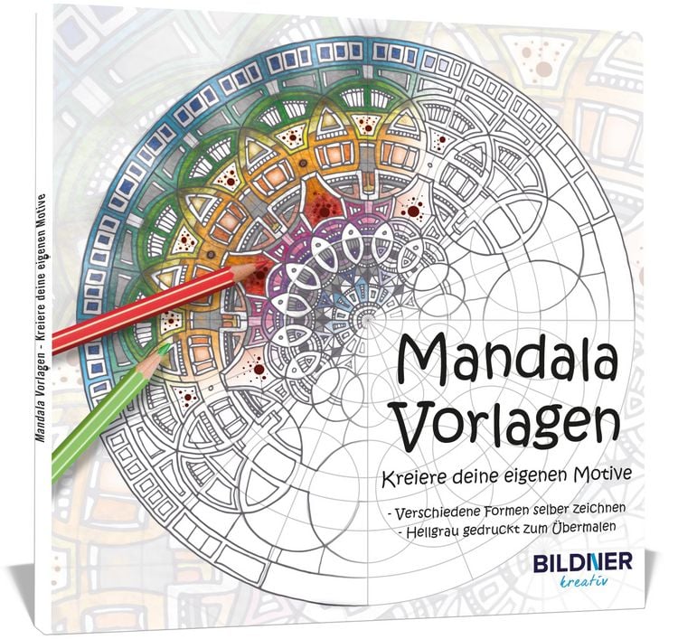 Produktbild: Mandala Vorlagen - kreiere deine eigenen Motive