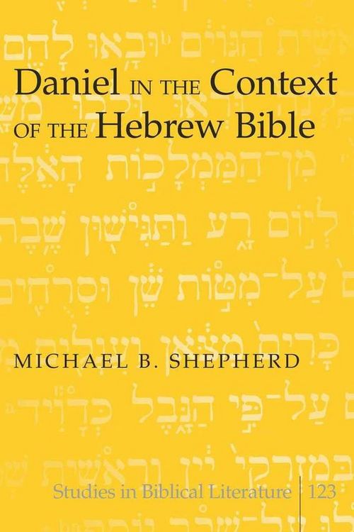 Produktbild: Daniel in the Context of the Hebrew Bible