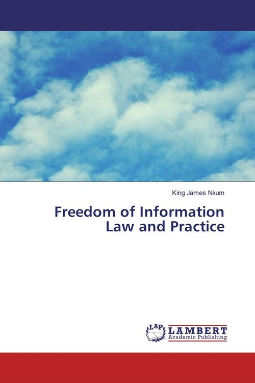 Produktbild: Freedom of Information Law and Practice