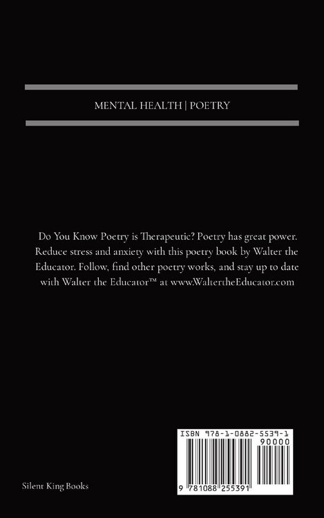 Produktbild: Do You Know Poetry is Therapeutic?