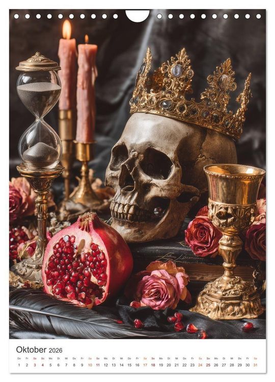 Produktbild: Barocke Pracht (Wandkalender 2026 DIN A4 hoch), CALVENDO Monatskalender