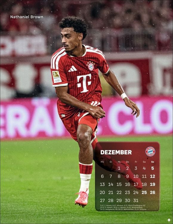 Produktbild: FC Bayern M&uuml;nchen Posterkalender 2027