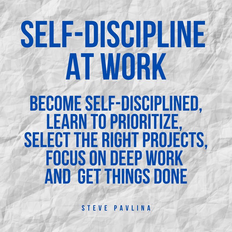 Produktbild: Self-Discipline at Work