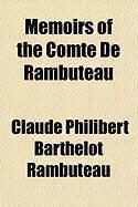Produktbild: Memoirs of the Comte de Rambuteau