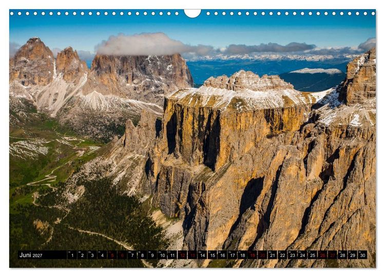 Produktbild: Sellagruppe. Dolomiten (Wandkalender 2027 DIN A3 quer), CALVENDO Monatskalender
