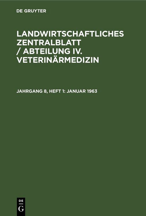 Produktbild: Januar 1963