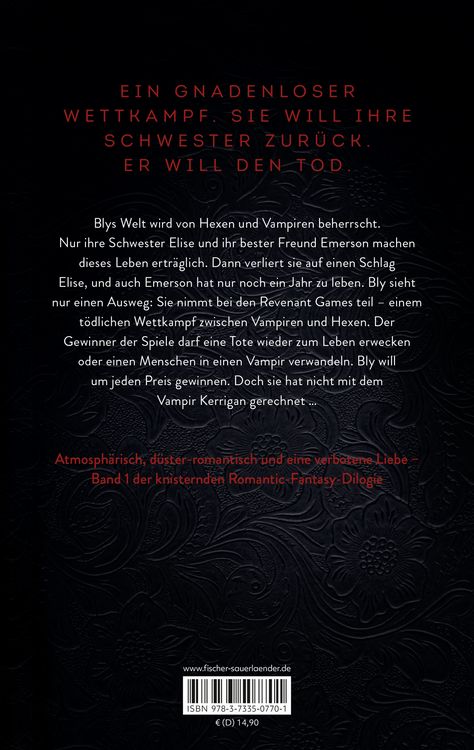 Produktbild: Revenant Games &ndash; Spiel auf Leben und Tod