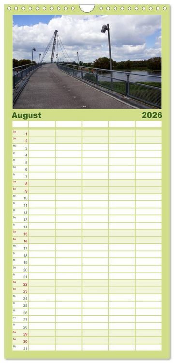 Produktbild: Familienplaner 2026 - Mein Magdeburg 2026 mit 5 Spalten (Wandkalender, 21 x 45 cm) CALVENDO