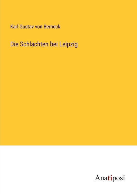 Produktbild: Die Schlachten bei Leipzig