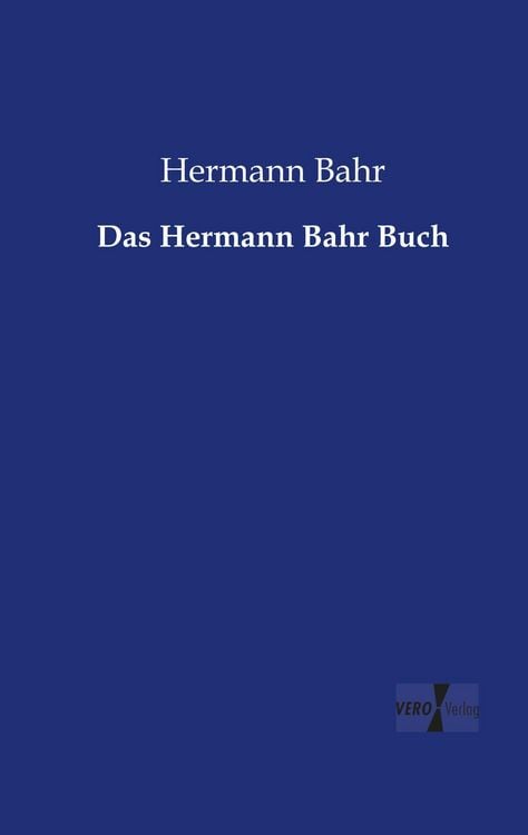 Produktbild: Das Hermann Bahr Buch