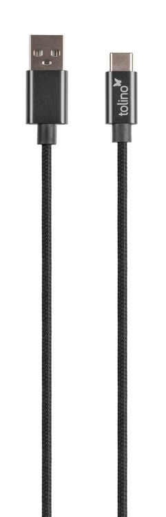 Produktbild: tolino USB-C Kabel Schwarz