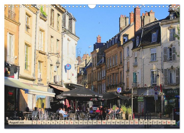 Produktbild: Frankreichs Nordosten - Montm&eacute;dy, Sedan, Charleville-M&eacute;zi&egrave;res (Wandkalender 2026 DIN A3 quer), CALVENDO Monatskalender