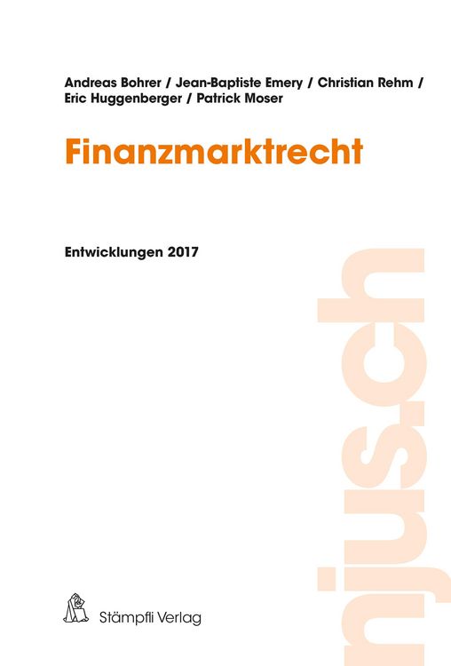 Produktbild: Finanzmarktrecht