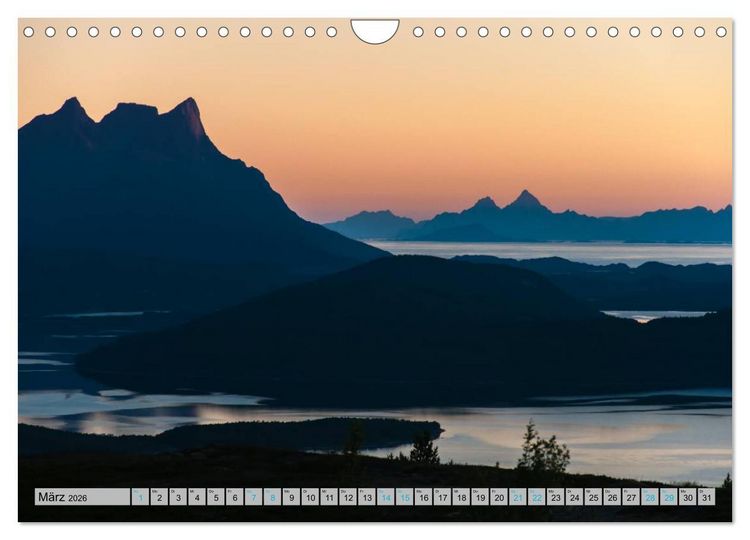 Produktbild: Sommer in Norwegen (Wandkalender 2026 DIN A4 quer), CALVENDO Monatskalender
