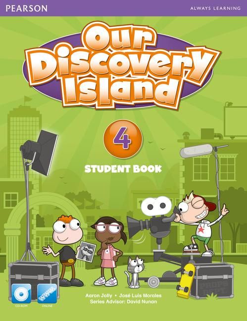 Produktbild: Our Discovery Island American Edition Students' Book with CD-rom 4 Pack
