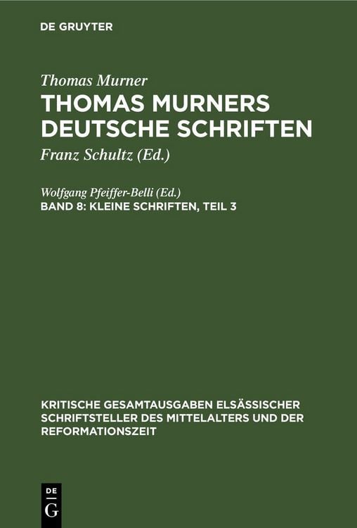 Produktbild: Kleine Schriften, Teil 3