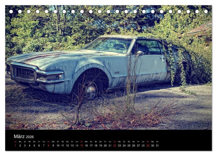 Produktbild: Roadside USA - Die guten Jahre sind vorbei (Tischkalender 2026 DIN A5 quer), CALVENDO Monatskalender