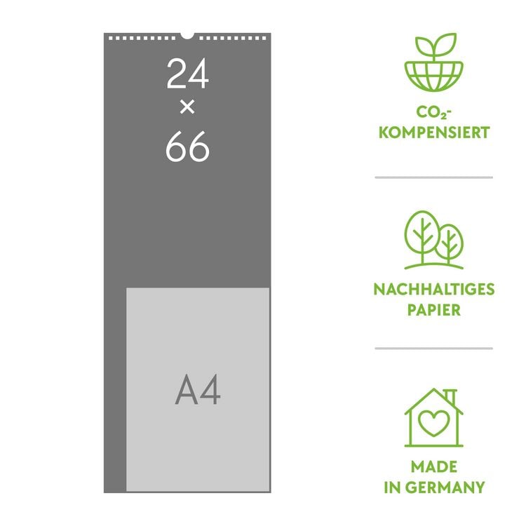 Produktbild: Bergzeit Triplet-Kalender 2027