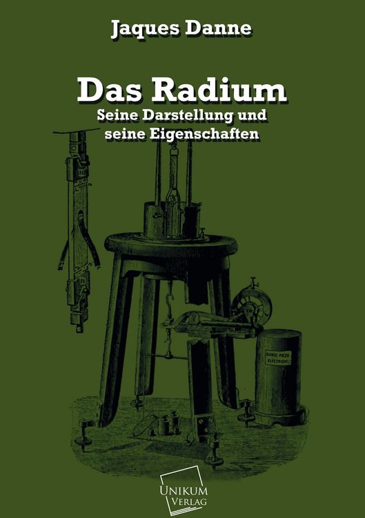 Produktbild: Danne, J: Radium