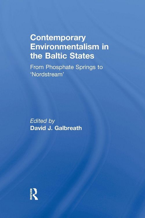 Produktbild: Contemporary Environmentalism in the Baltic States