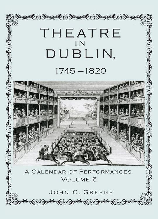 Produktbild: Theatre in Dublin, 1745-1820