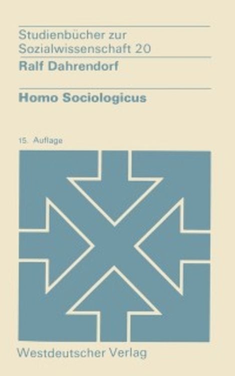 Produktbild: Homo Sociologicus