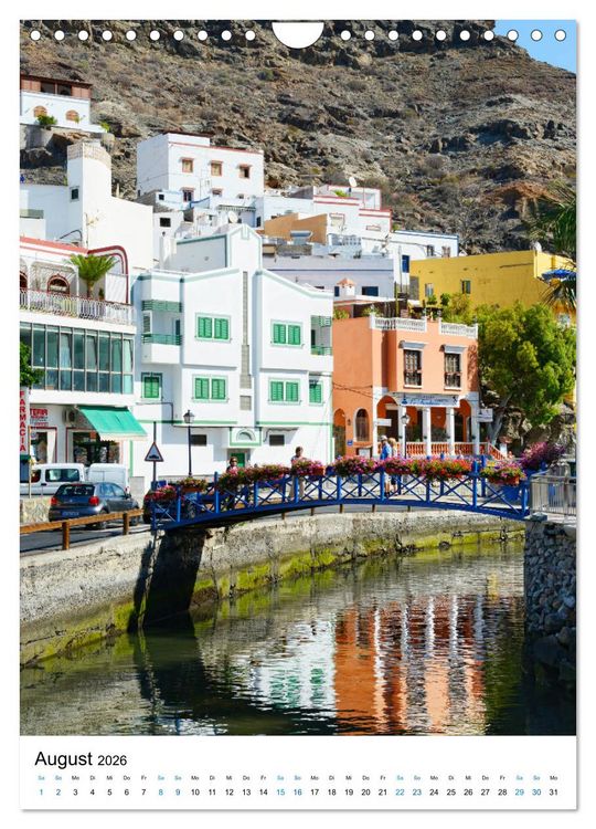 Produktbild: Gran Canaria - Urlaubsinsel f&uuml;r Sonnenanbeter (Wandkalender 2026 DIN A4 hoch), CALVENDO Monatskalender