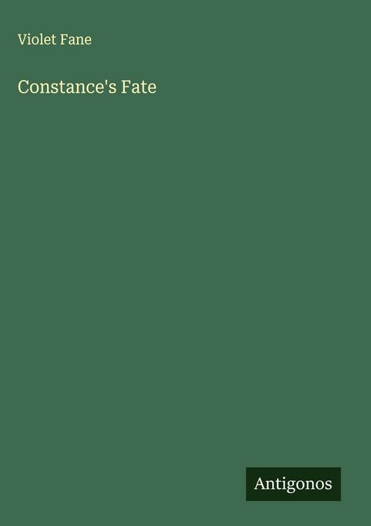 Produktbild: Constance's Fate