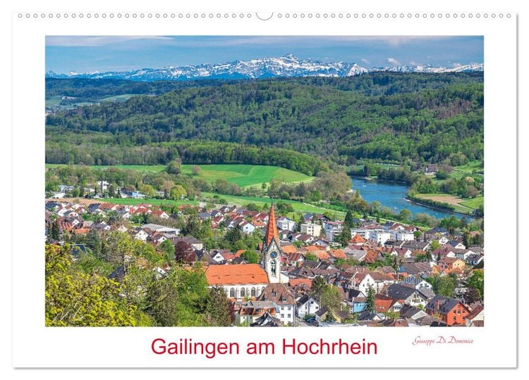 Produktbild: Gailingen am Hochrhein (Wandkalender 2026 DIN A2 quer), CALVENDO Monatskalender