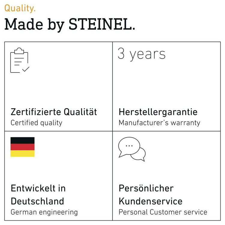 Produktbild: Steinel LED AUSSENLEUCHTE L 940 ANT 087753 Au&szlig;enwandleuchte 14.5W Leuchtfarben: Warmwei&szlig;