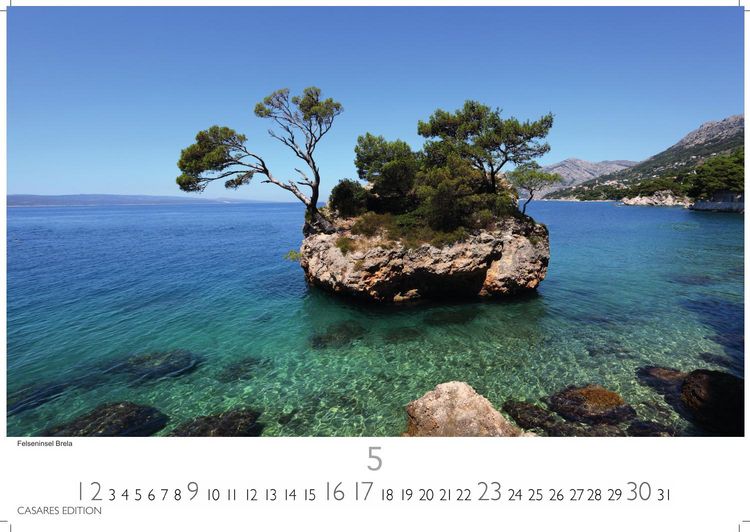 Produktbild: Kroatien Kalender 2027 &ndash; Wandkalender | Fotokalender S&uuml;deuropa 50x35cm | Entdecken Sie den sch&ouml;nsten Winkel Kroatiens mit unserem Kalender