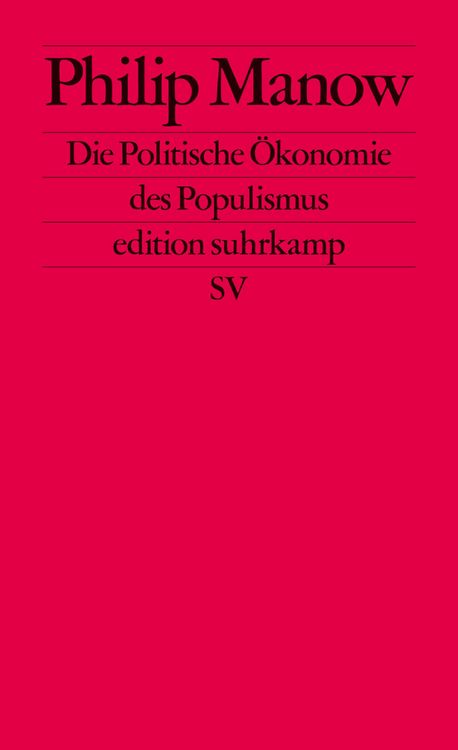 Produktbild: Die Politische &Ouml;konomie des Populismus