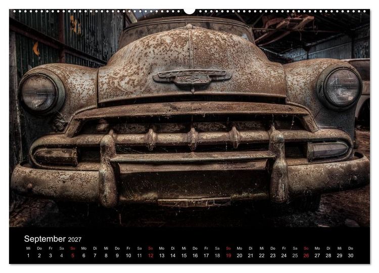 Produktbild: Faszination Oldtimer und Autolegenden (hochwertiger Premium Wandkalender 2027 DIN A2 quer), Kunstdruck in Hochglanz