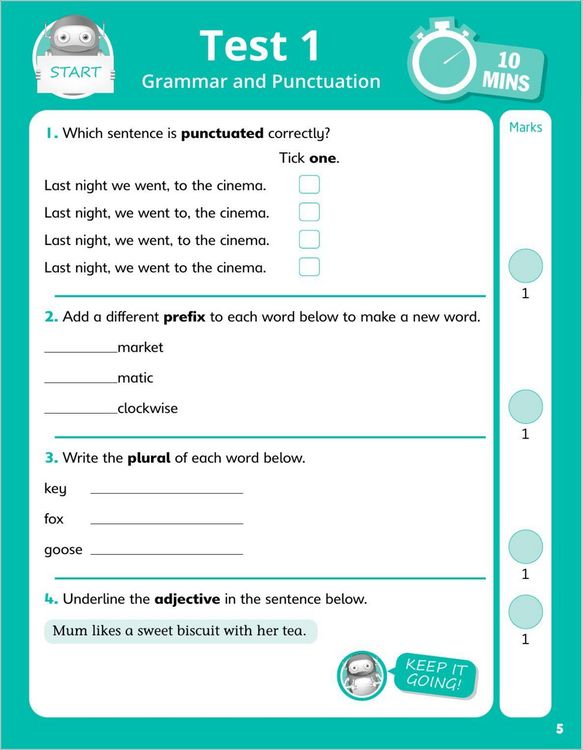 Produktbild: Grammar, Punctuation and Spelling - Ages 8-9
