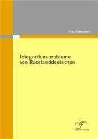 Produktbild: Integrationsprobleme von Russlanddeutschen