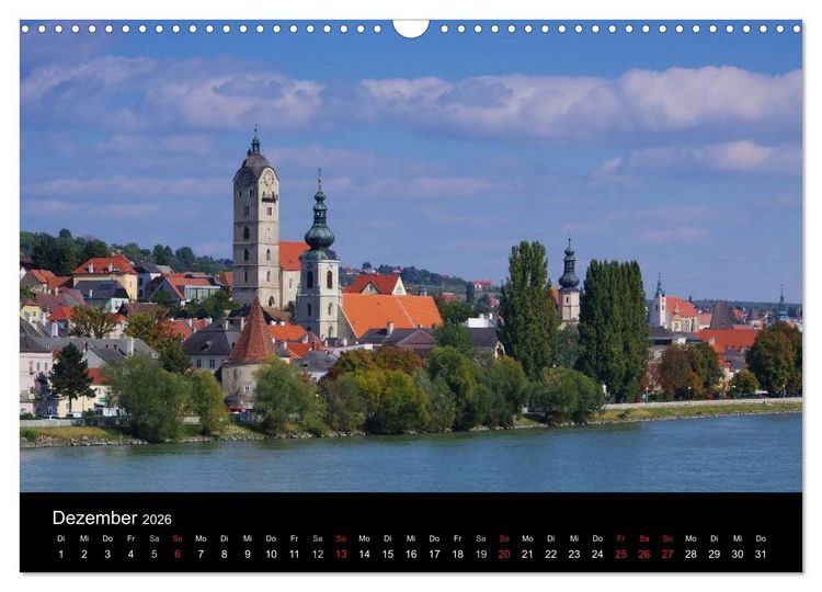 Produktbild: Die Wachau - Bezaubernde Orte an der Donau (Wandkalender 2026 DIN A3 quer), CALVENDO Monatskalender