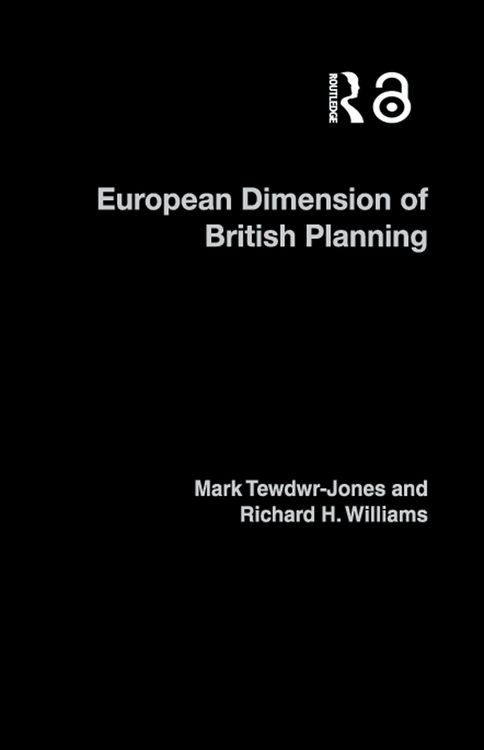 Produktbild: The European Dimension of British Planning
