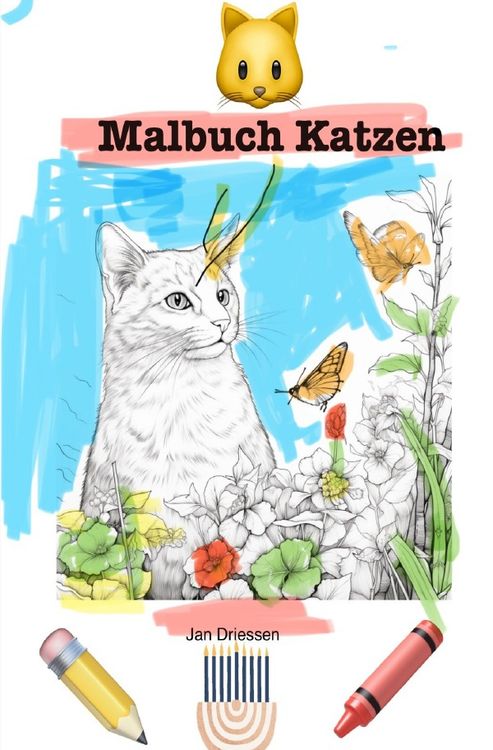 Produktbild: Malbuch Katzen