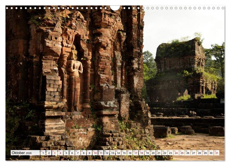 Produktbild: Asiens Tempel (Wandkalender 2026 DIN A3 quer), CALVENDO Monatskalender