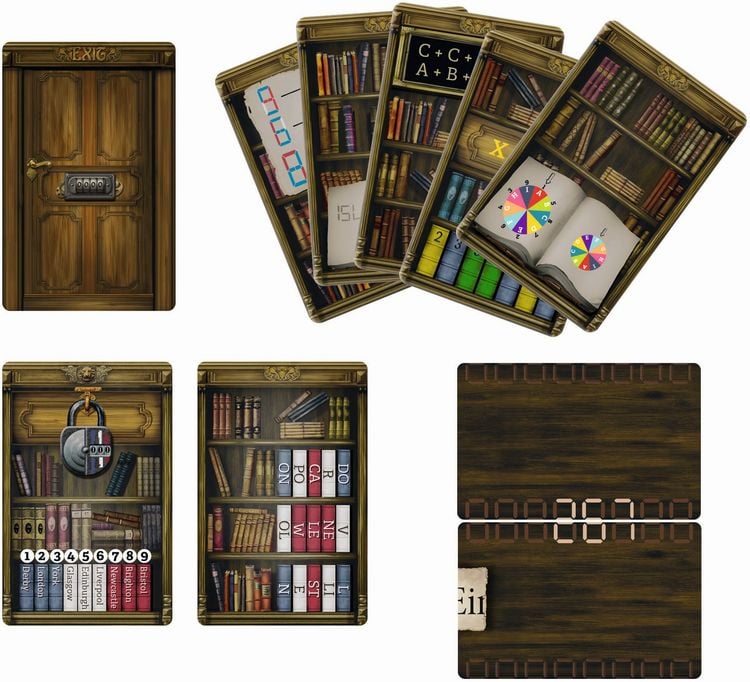 Produktbild: Moses. - Die verlassene Bibliothek - Escape-Spiel