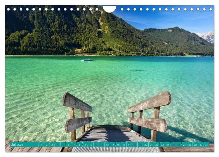Produktbild: Und ewig lockt der Achensee - Tirol (Wandkalender 2026 DIN A4 quer), CALVENDO Monatskalender