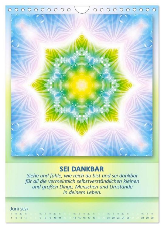Produktbild: Light Energy Mandalas - Kalender - Vol. 1 (Wandkalender 2027 DIN A4 hoch), CALVENDO Monatskalender