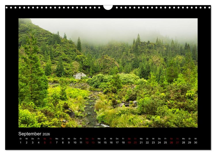 Produktbild: Morbider Charme - Vergessene Orte auf den Azoren - (Wandkalender 2026 DIN A3 quer), CALVENDO Monatskalender