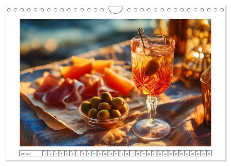 Produktbild: Mediterrane Genussmomente (Wandkalender 2027 DIN A4 quer), CALVENDO Monatskalender