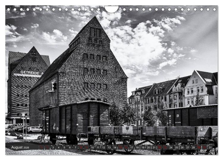 Produktbild: Ein Blick auf die Hansestadt Rostock (Wandkalender 2026 DIN A4 quer), CALVENDO Monatskalender